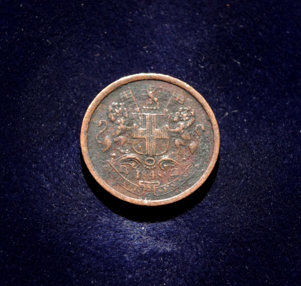 Indija - Britų, 1/12 anos 1848m E