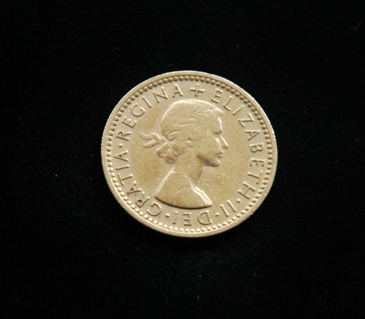Didžioji Britanija, 6 pensai 1954m