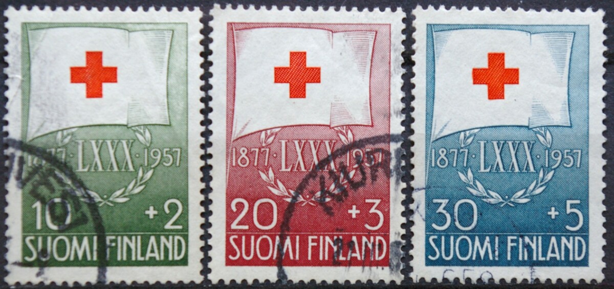Suomija, pilna serija, MiNr 482-484 Used (O)