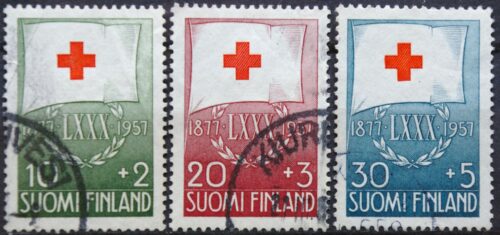 Suomija, pilna serija, MiNr 482-484 Used (O)