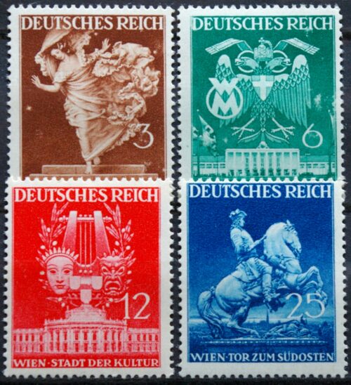 Vokietijos Reichas, pilna serija MiNr 768-771 MNH**