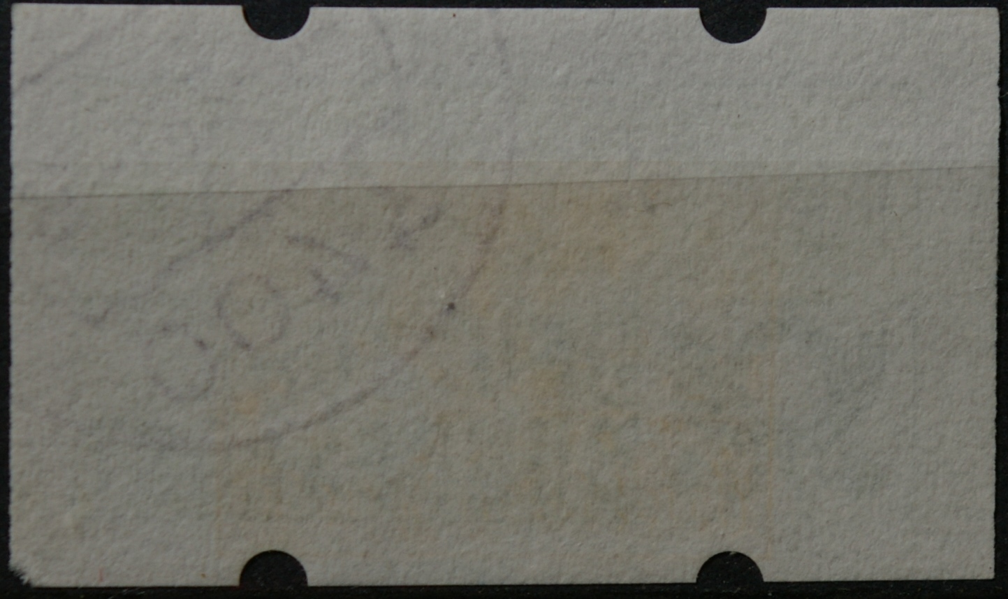 Vokietija, pašto automatų ženklas MiNr 1 Used(O)