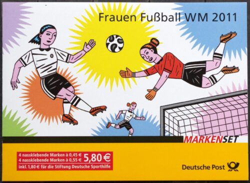 Vokietija. Kišeninė knygelė 48, MiNr 2857-2858 MNH** V