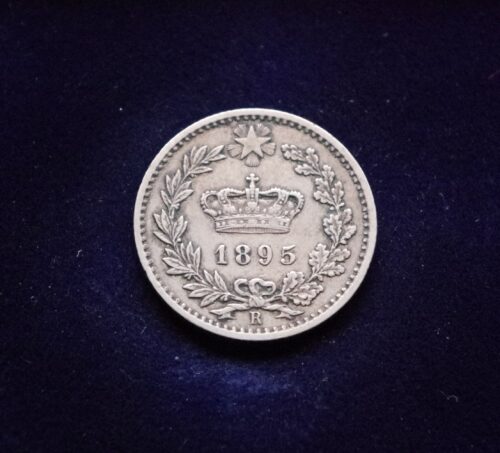 Italija, 20 čentezimų 1895m-R E