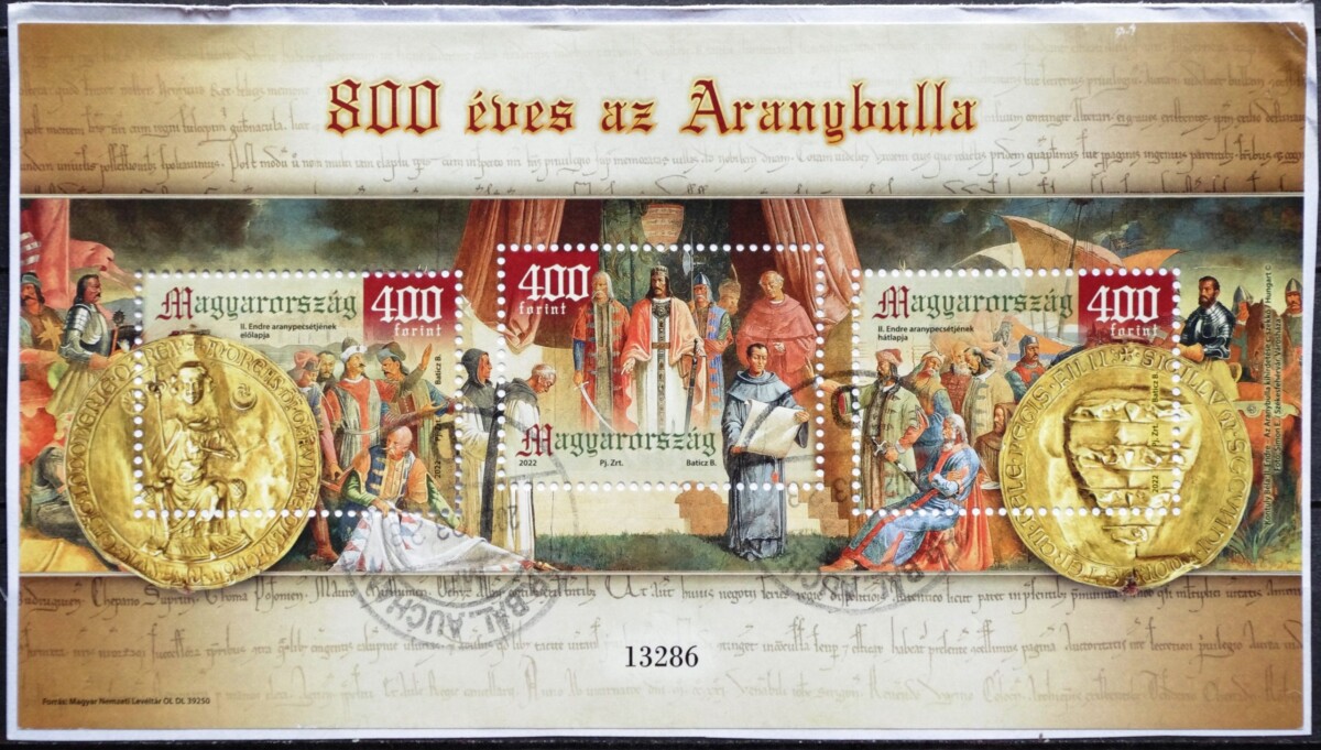 Vengrija, blokas Nr. 475 MiNr 6278-6280 Used(O) V