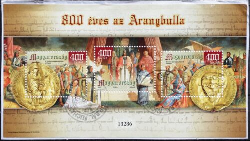 Vengrija, blokas Nr. 475 MiNr 6278-6280 Used(O) V