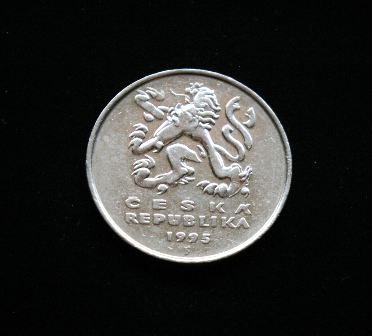 Čekija, 5 kronos 1995m