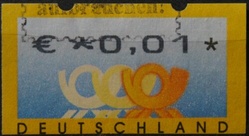 Vokietija, pašto automatų ženklas MiNr 4 Used(O)