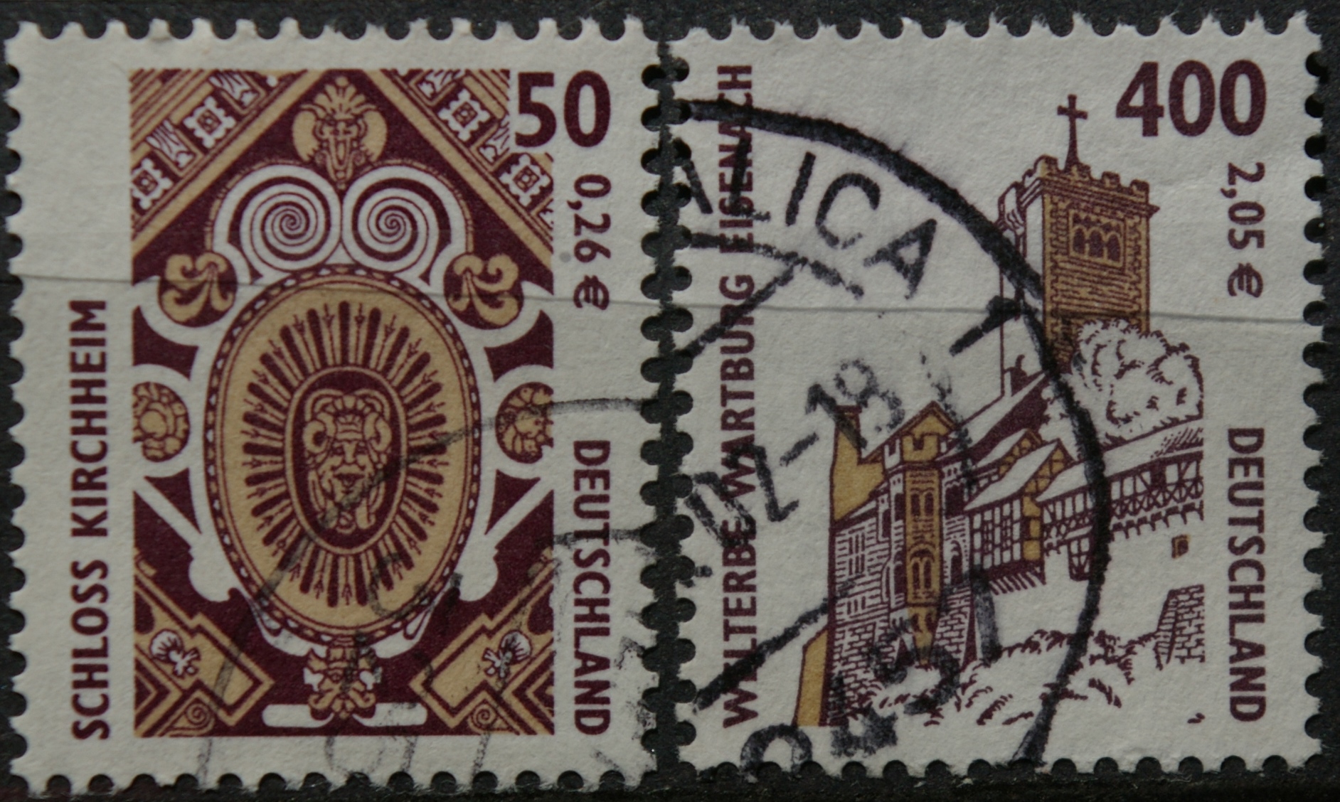 Vokietija, pilna serija MiNr 2210-2211 Used(O)