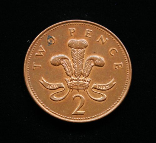 Didžioji Britanija, 2 pensai 1994m