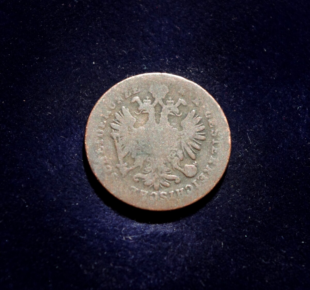 Austrija, 1 kreiceris 1861m - A E