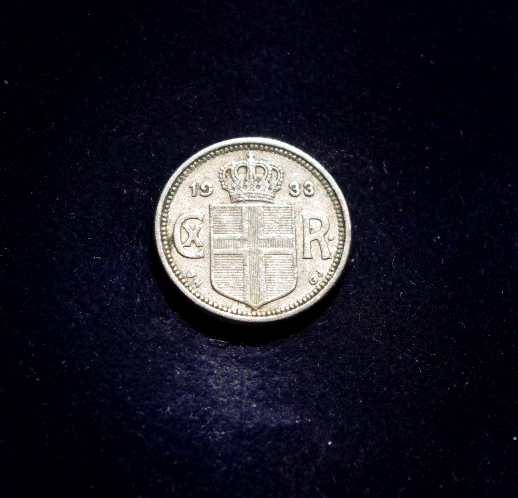 Islandija, 10 eirių 1933m E