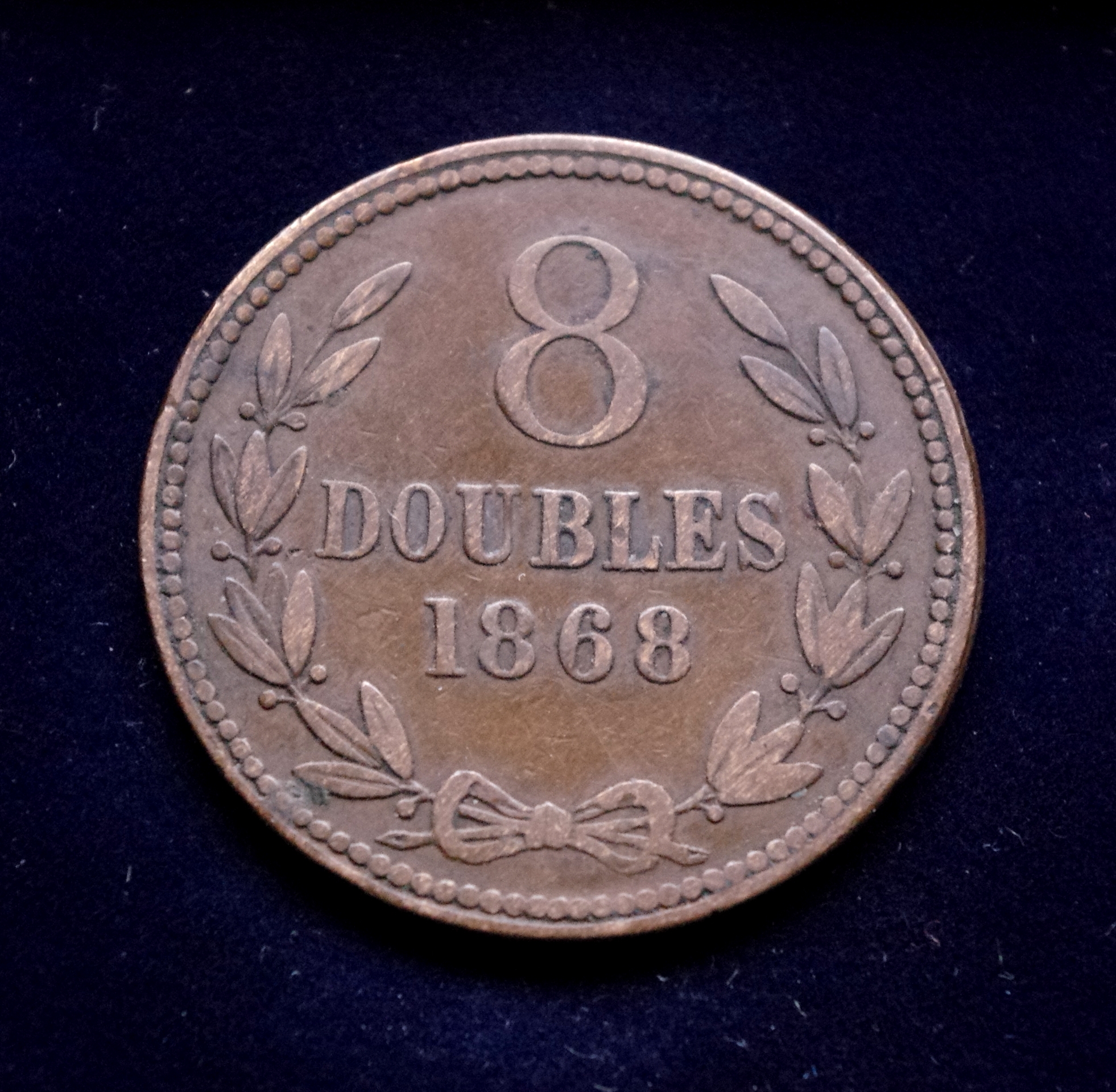 Gernsis, 8 dubliai 1868m E