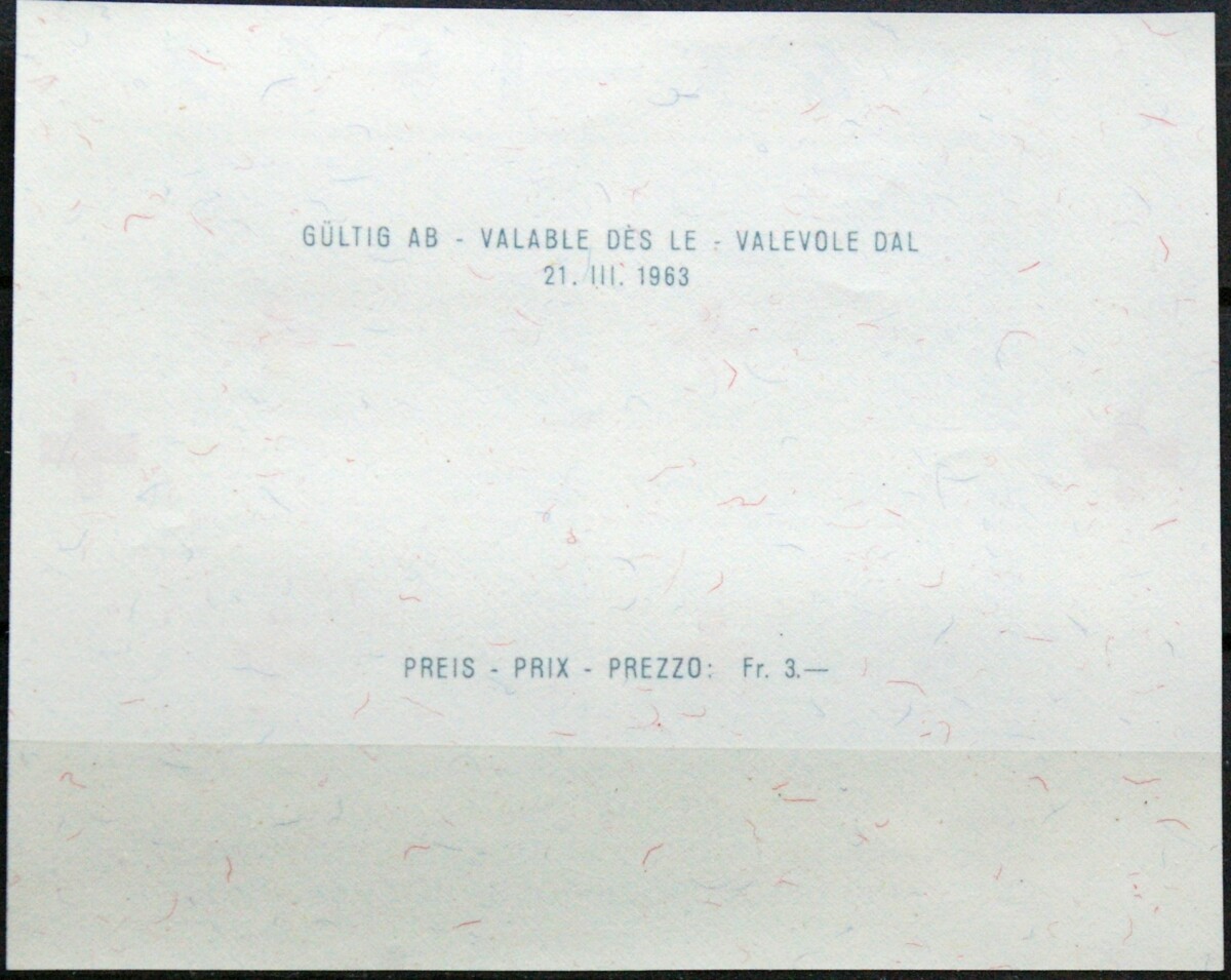 Šveicarija, blokas Nr. 19, MiNr 774 MNH**