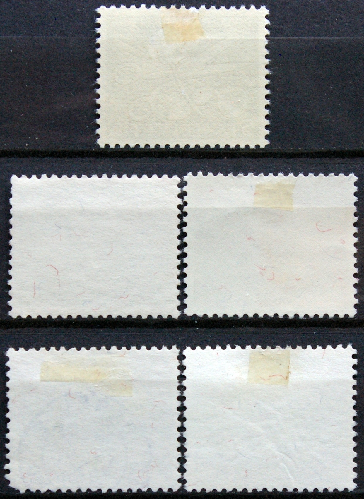 Šveicarija, pilna serija, MiNr 627-631 Used (O)/MLH*