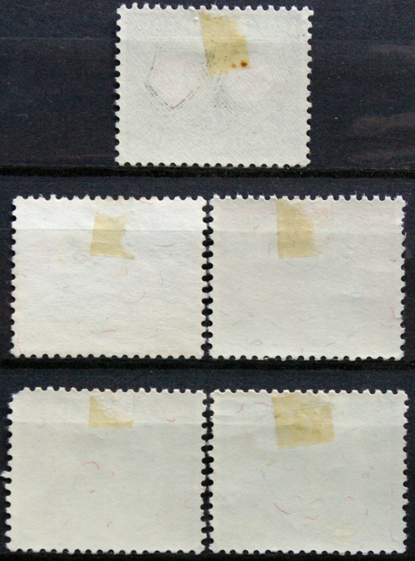 Šveicarija, pilna serija, MiNr 641-645 Used (O)/MH*