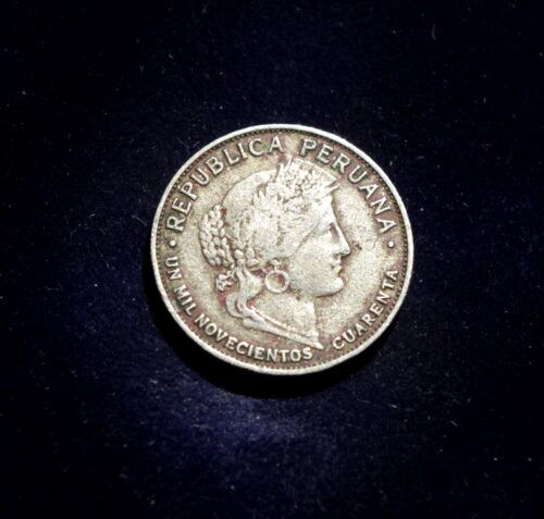 Peru, 10 sentavų 1940m E