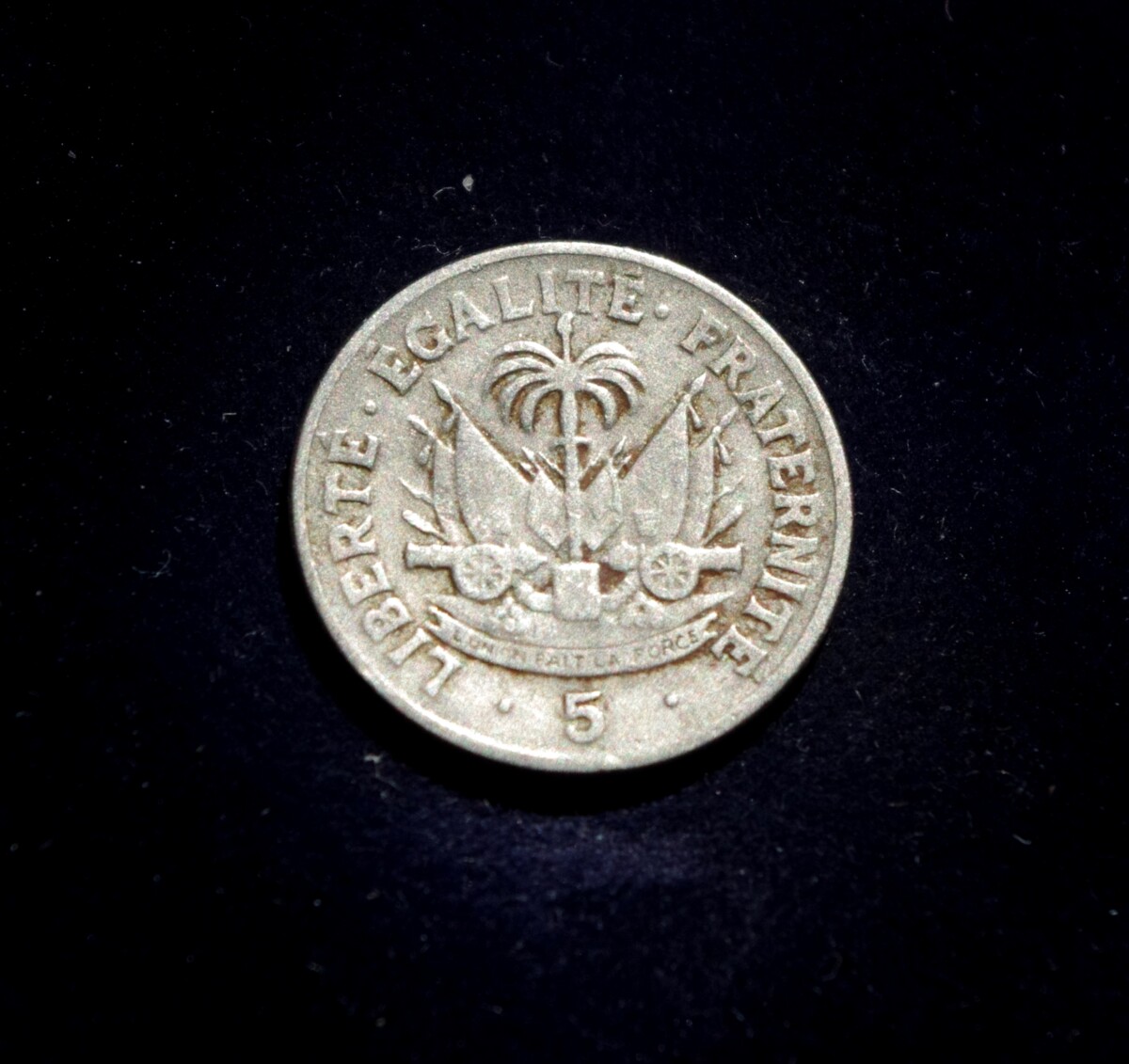 Haitis, 5 santimai 1949m E
