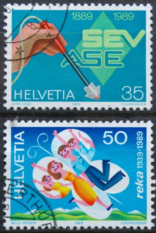 Šveicarija, MiNr 1397-1398 Used (O)