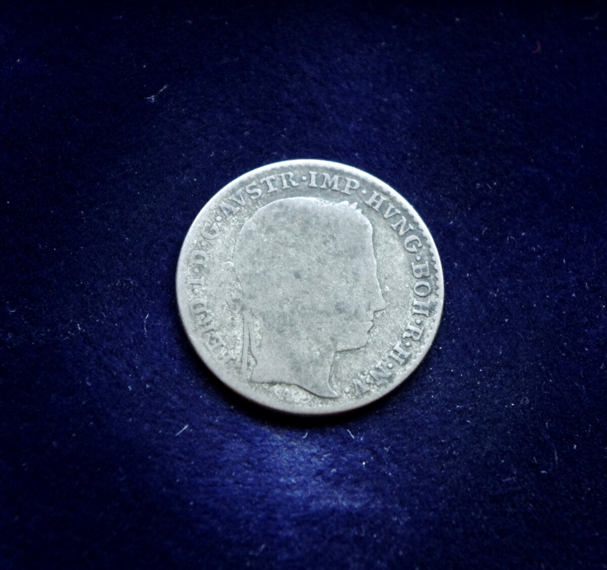 Austrija, SIDABRINIAI 3 kreiceriai 1846m - A E