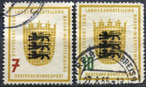 Vokietija, pilna serija MiNr 212-213 Used(O)