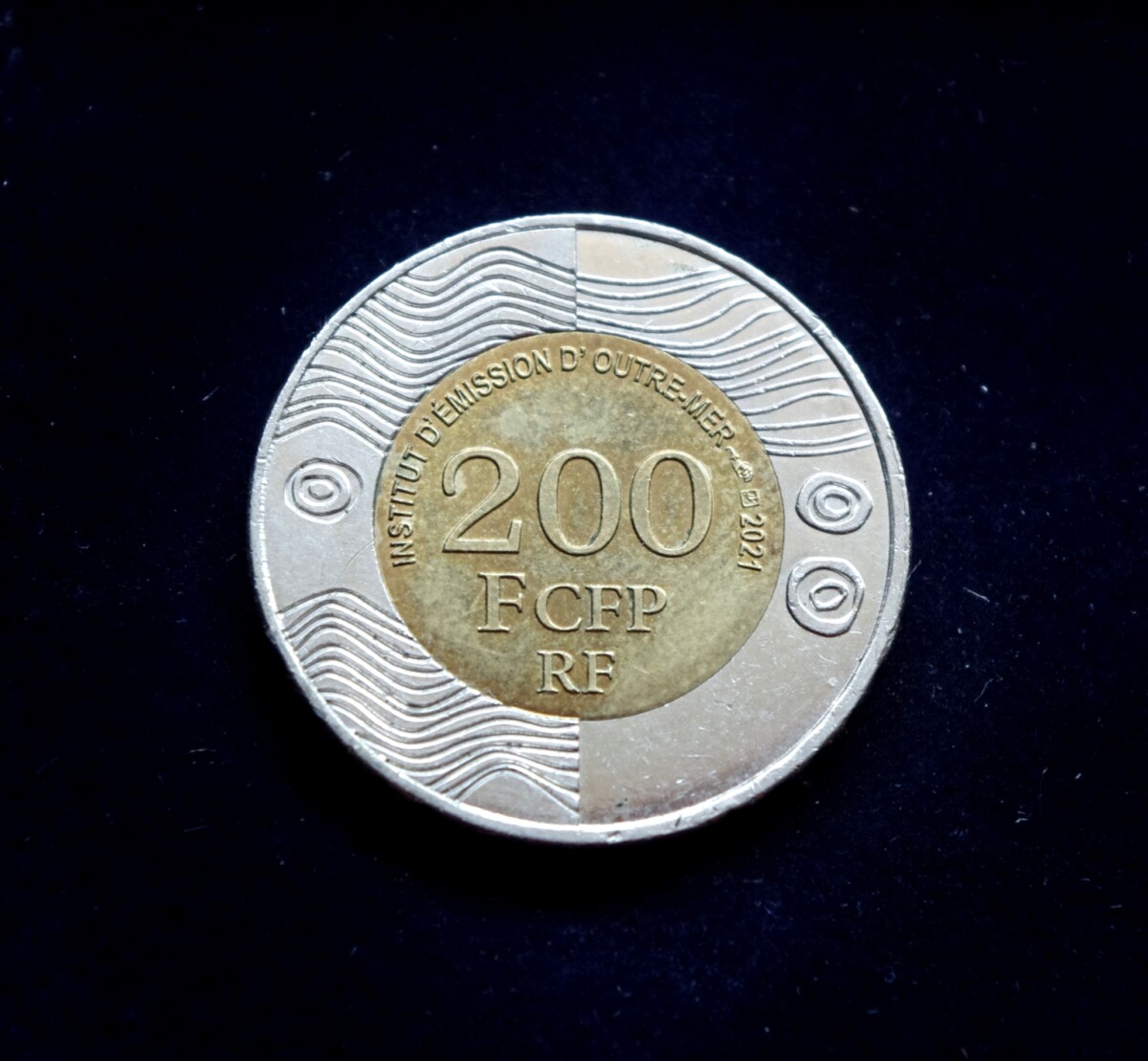 Prancūzijos Ramiojo vandenyno teritorijos, 200 frankų 2021m E