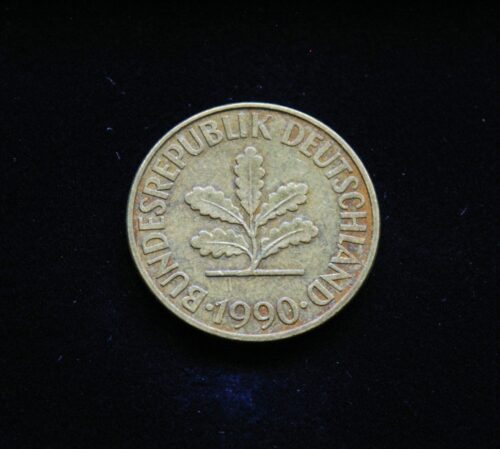 Vokietija, 10 pfenigų 1990m-G