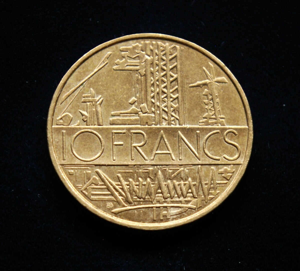 Prancūzija, 10 frankų 1987m