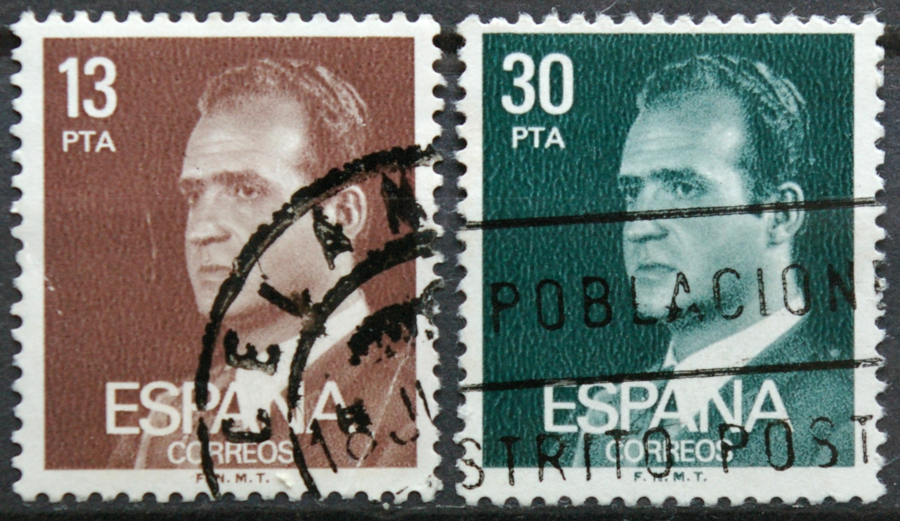 Ispanija ScNr 2185, 2190 Used(O)