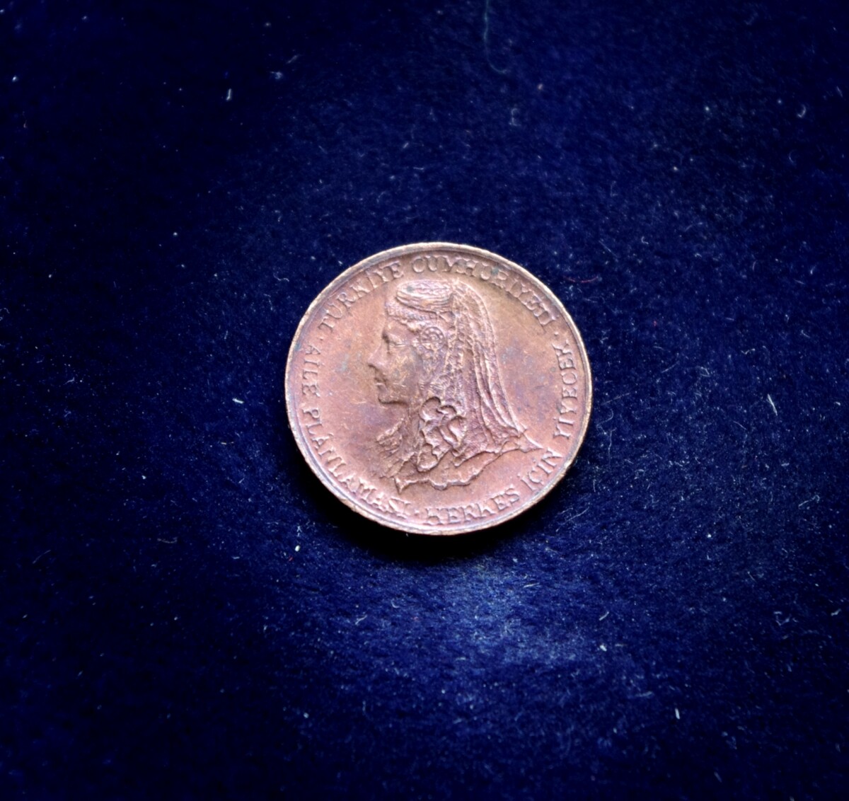 Turkija, proginis 1 kurušas 1979m E