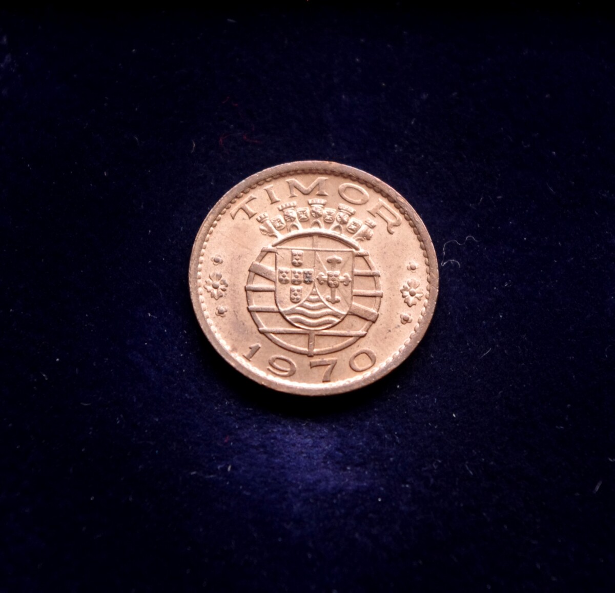 Portugalų - Timoras, 20 sentavų 1970m E