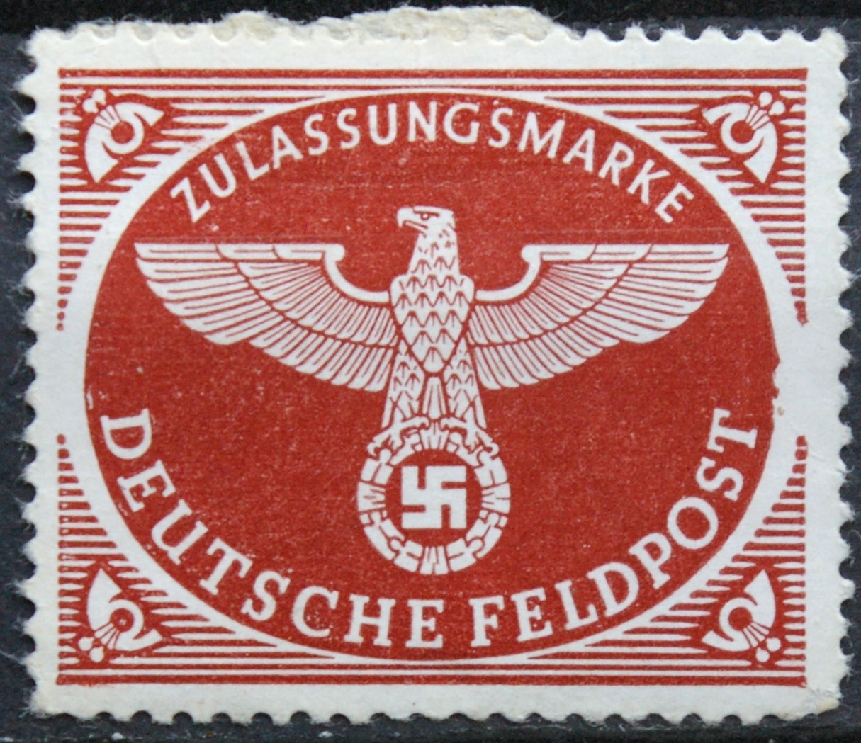Vokietijos Reichas, lauko paštas, MiNr 2 A MH*
