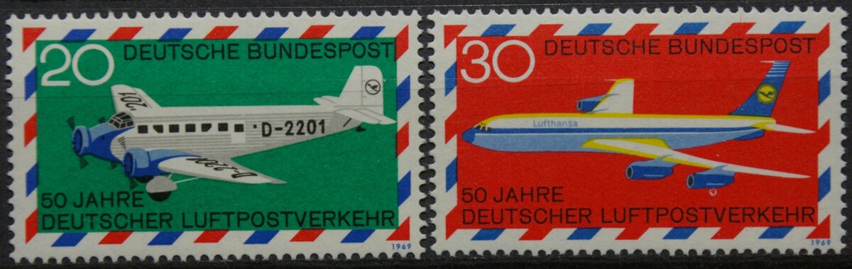 Vokietija, pilna serija, MiNr 576-577 MNH**