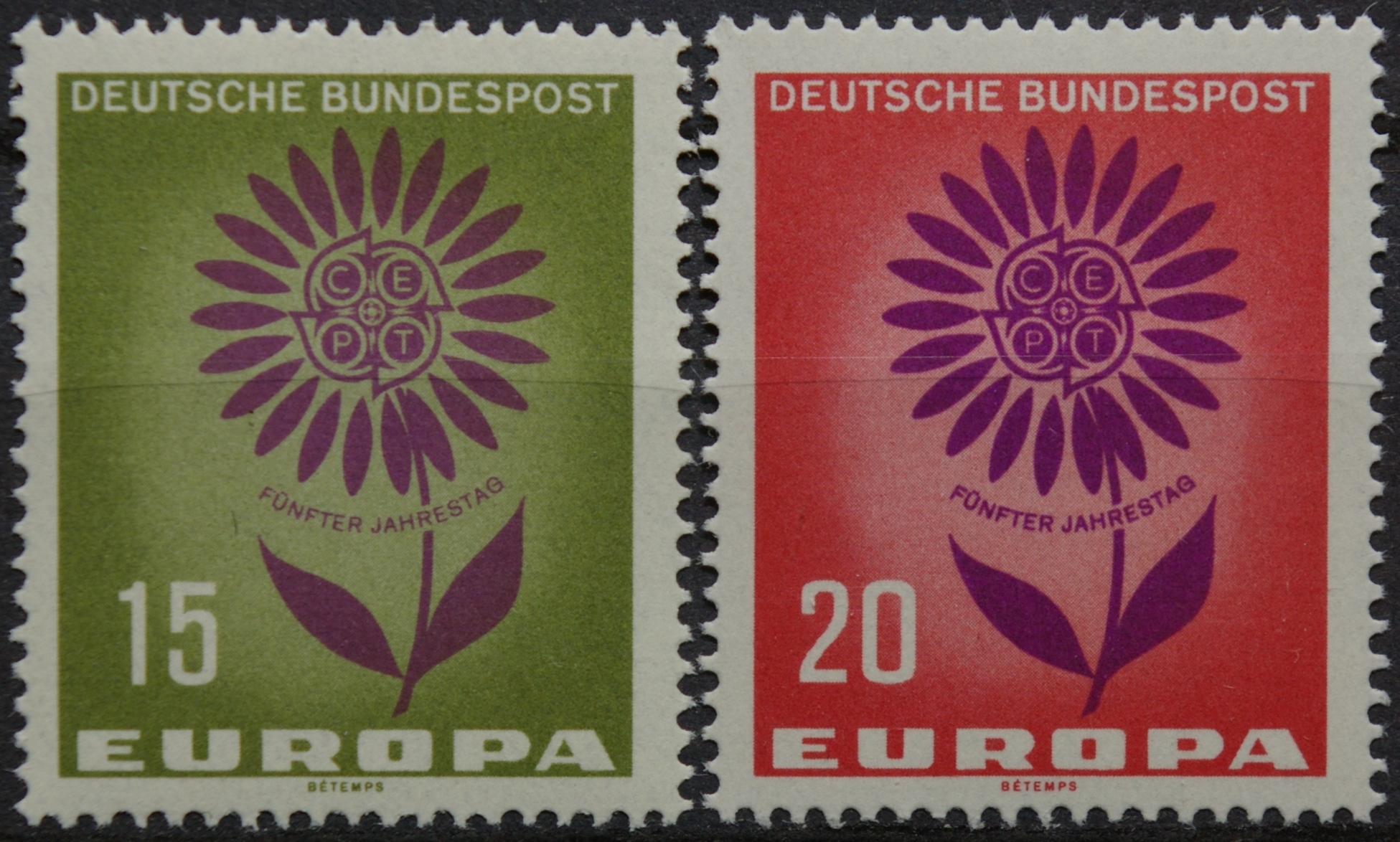 Vokietija, pilna serija MiNr 445-446 MNH**