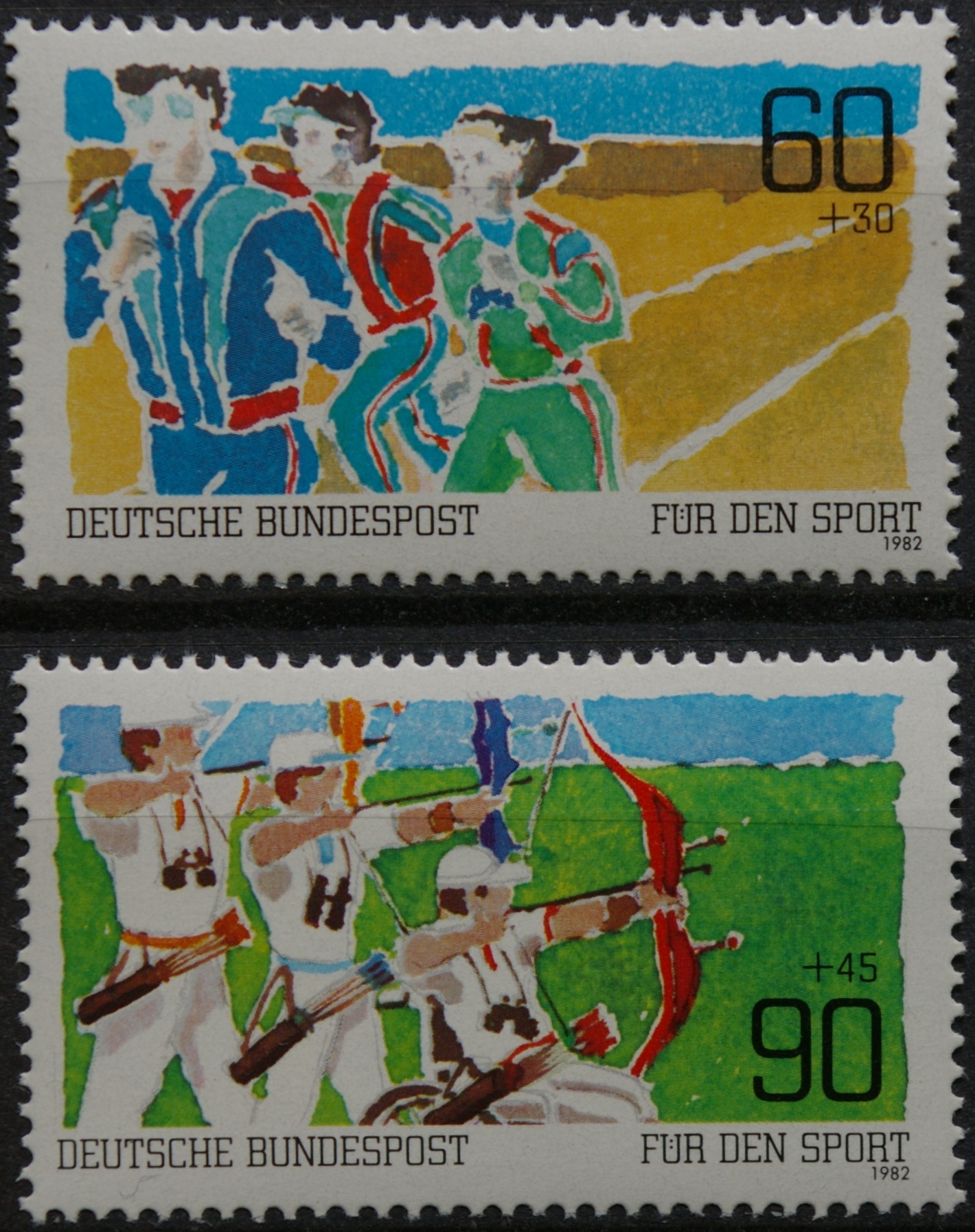 Vokietija, pilna serija MiNr 1127-1128 MNH**