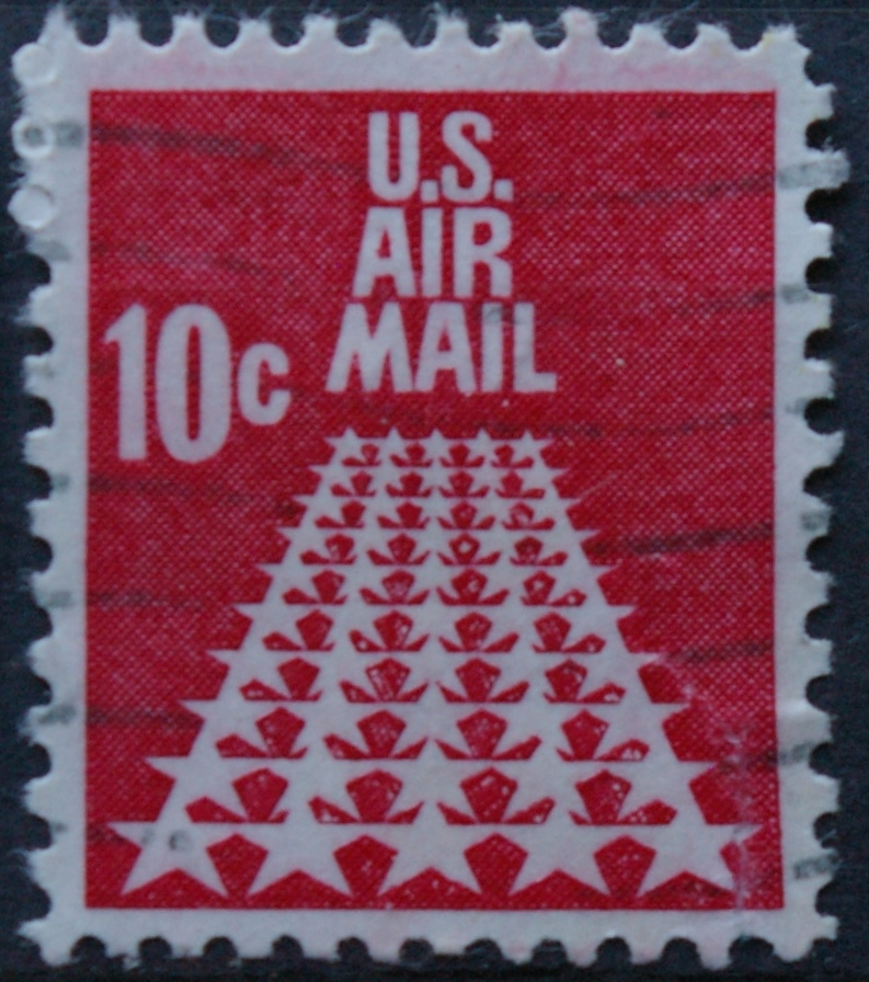 JAV, oro paštas ScNr C72 Used(O)