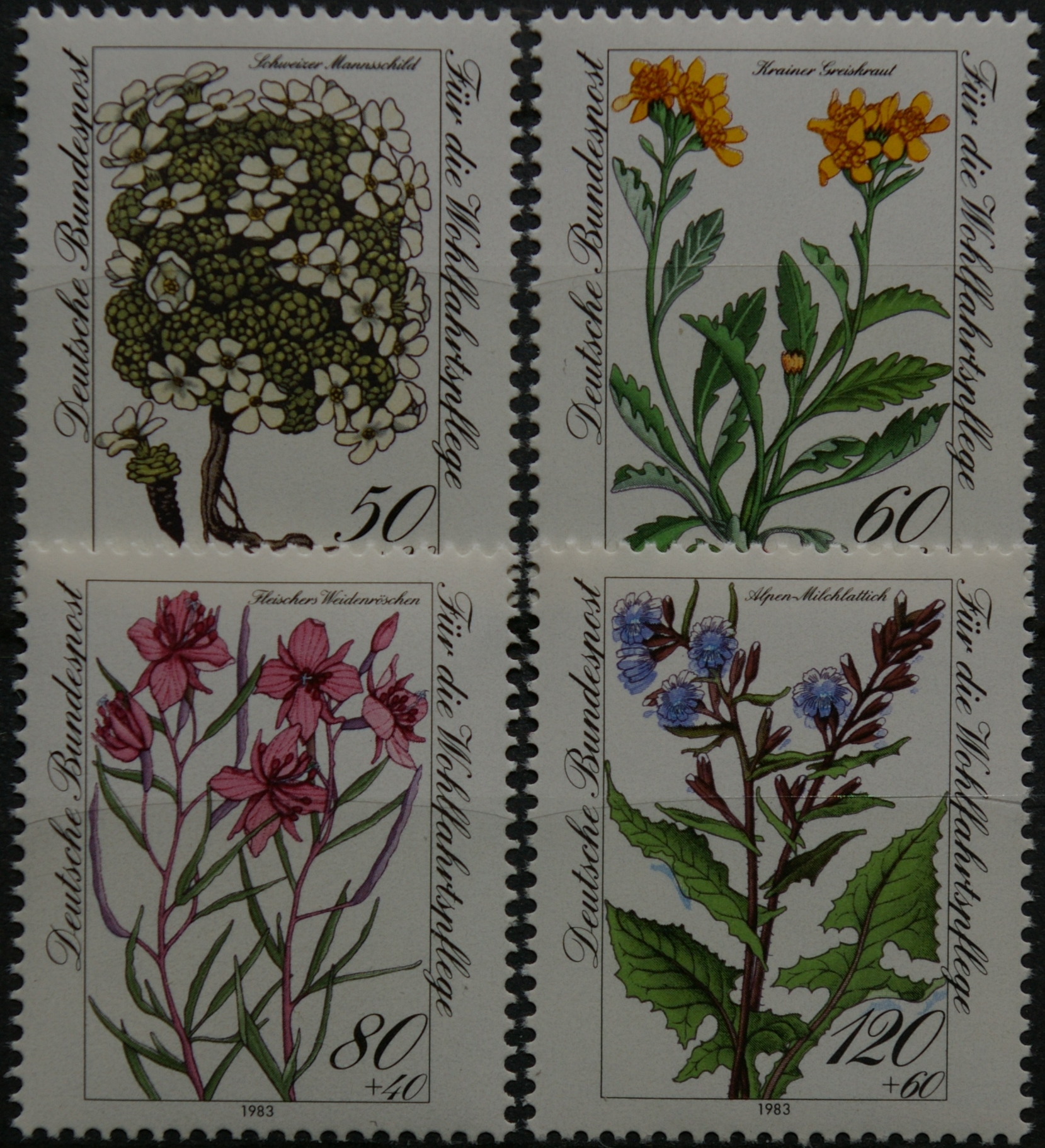 Vokietija, pilna serija MiNr 1188-1191 MNH**