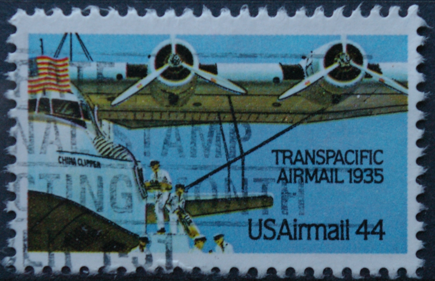 JAV, oro paštas ScNr C115 Used(O)