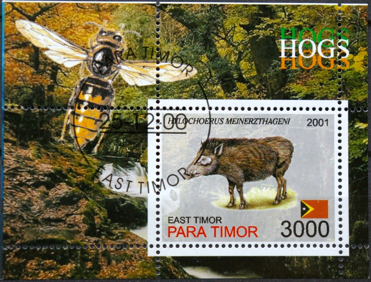 Rytų Timoras, 2001m blokas Used(O)