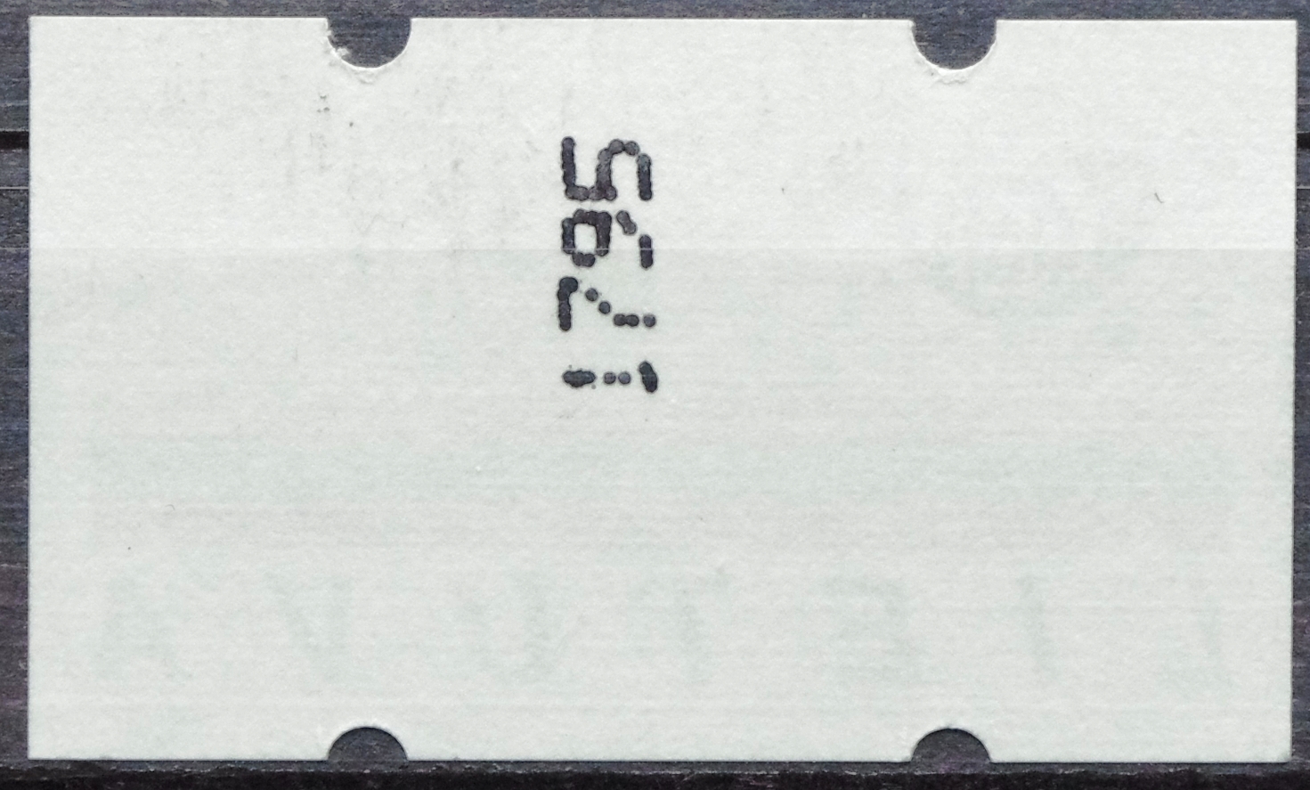 Lietuva, pašto automatų ženklas MiNr A4 MNH** V