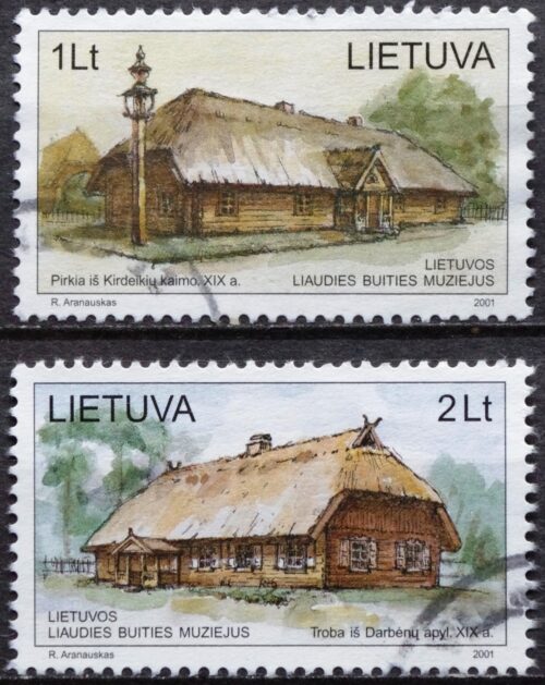 Lietuva, pilna serija MiNr 770-771 Used(O) 4Vx1