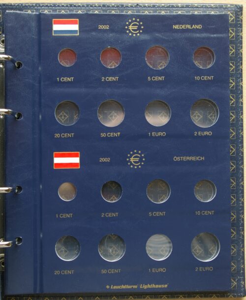Leuchtturm euro monetų albumas "Vista" su įmautėmis