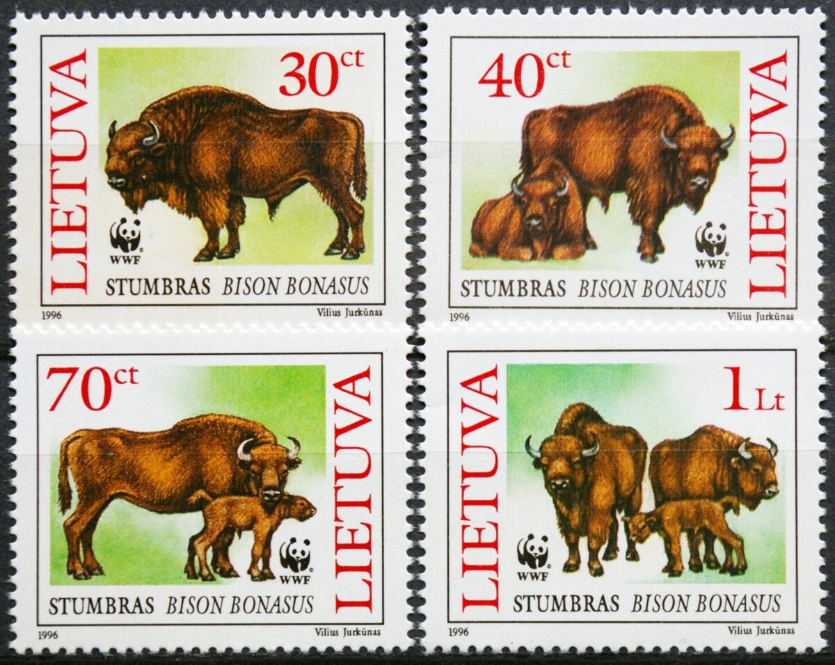 Lietuva, pilna serija MiNr 599-602 MNH** V