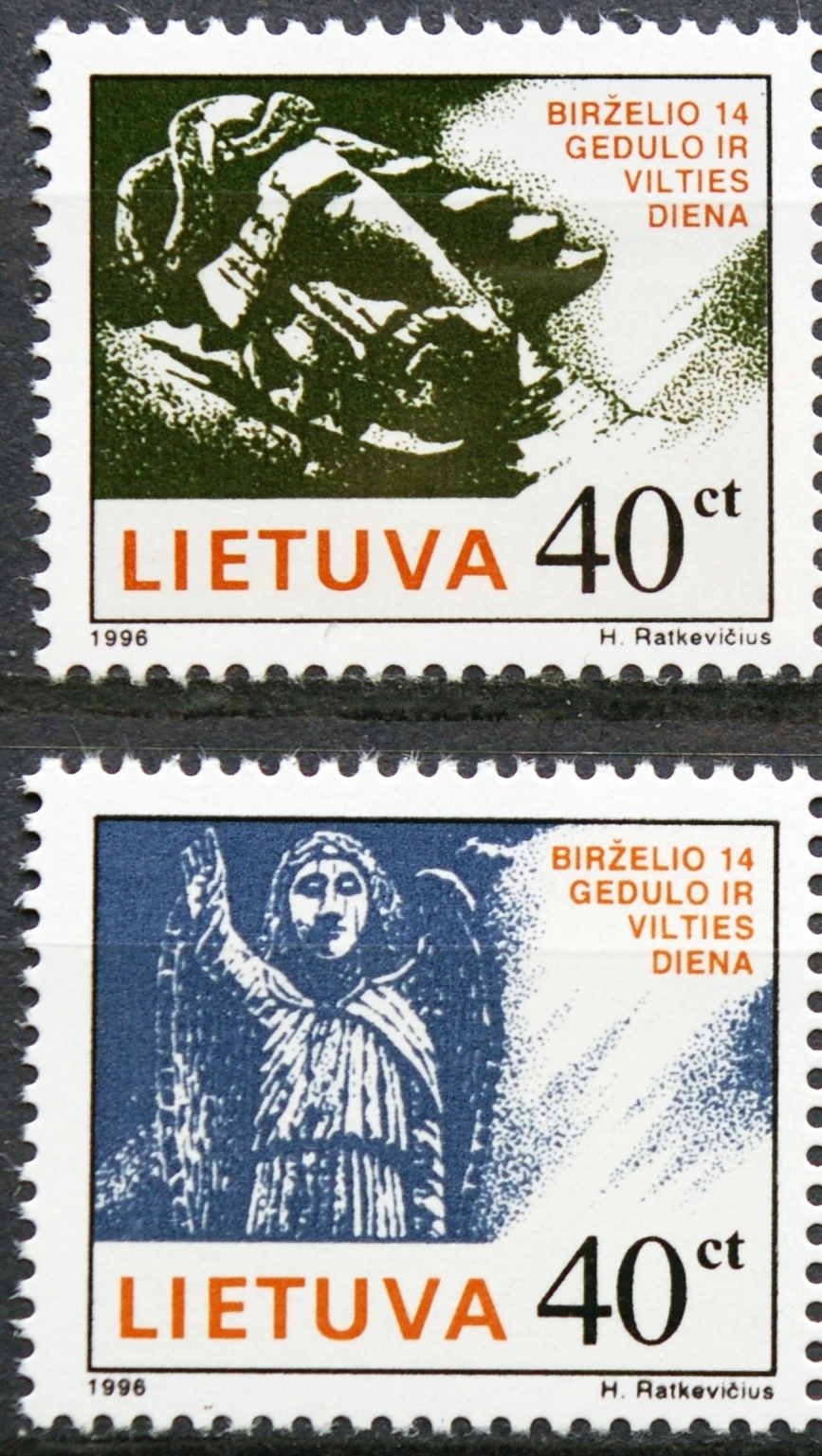 Lietuva, pilna serija, MiNr 613-614 MNH** V