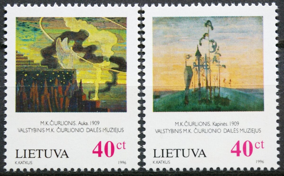 Lietuva, pilna serija, MiNr 617-618 MNH** AG