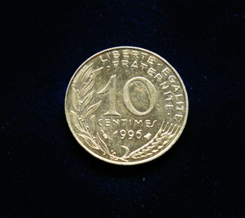 Prancūzija, 10 santimų 1996m