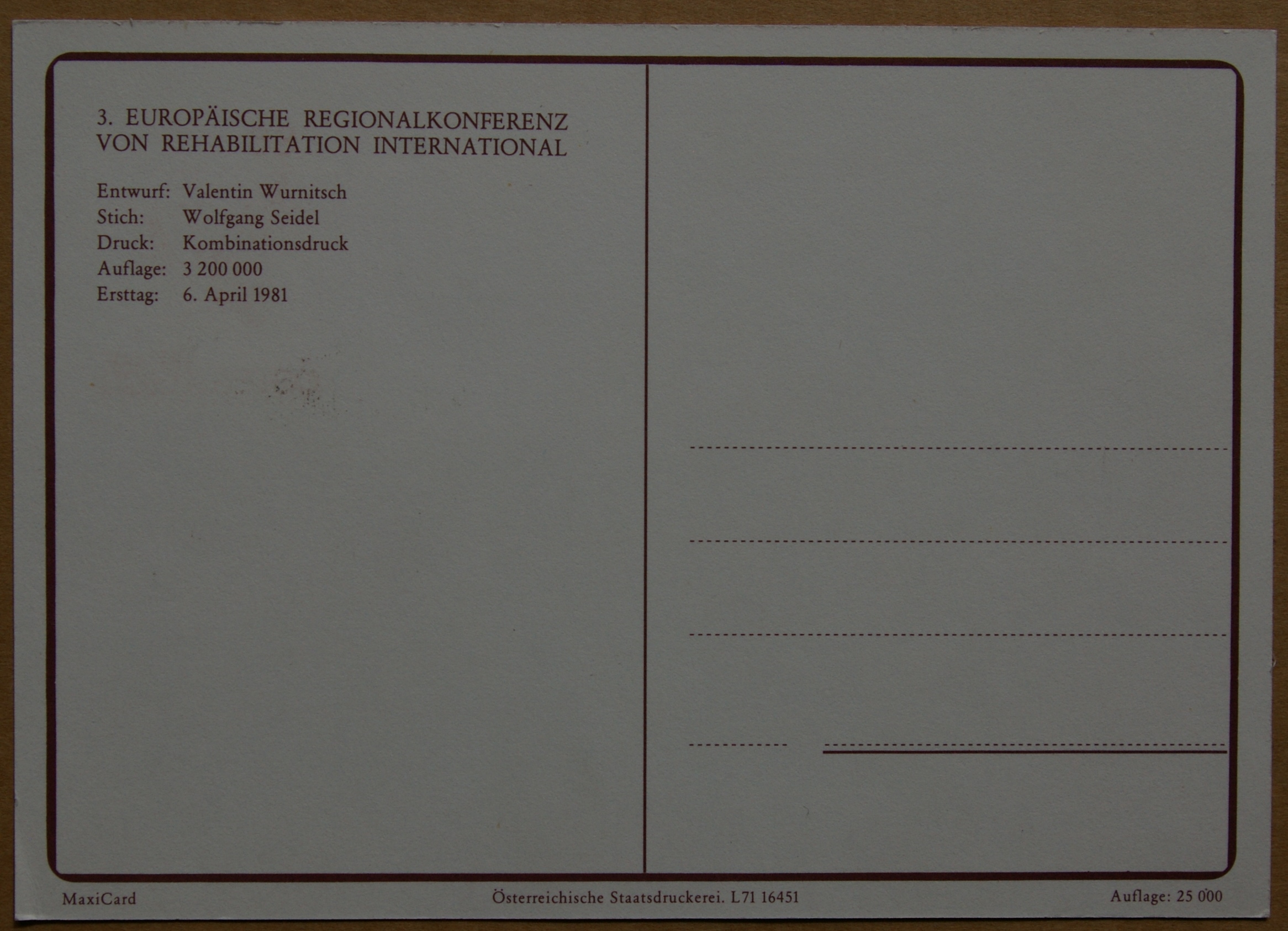 Austrija, 1981m karmaksimumas