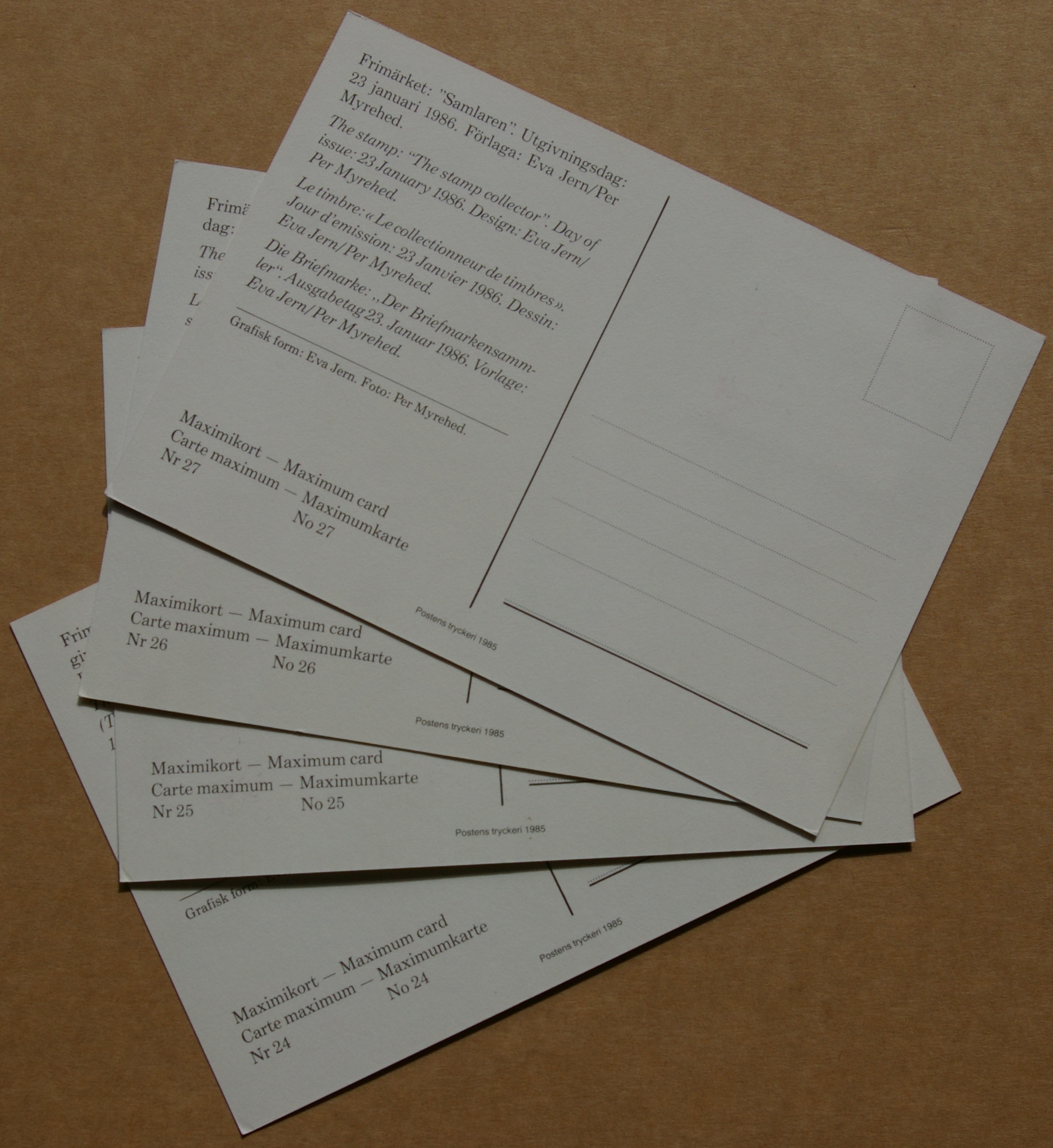 Švedija, 1986m kartmaksimumų rinkinys