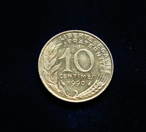 Prancūzija, 10 santimų 1990m