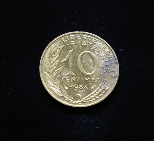Prancūzija, 10 santimų 1984m